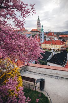 Cesky Krumlov in Zuid-Bohemen