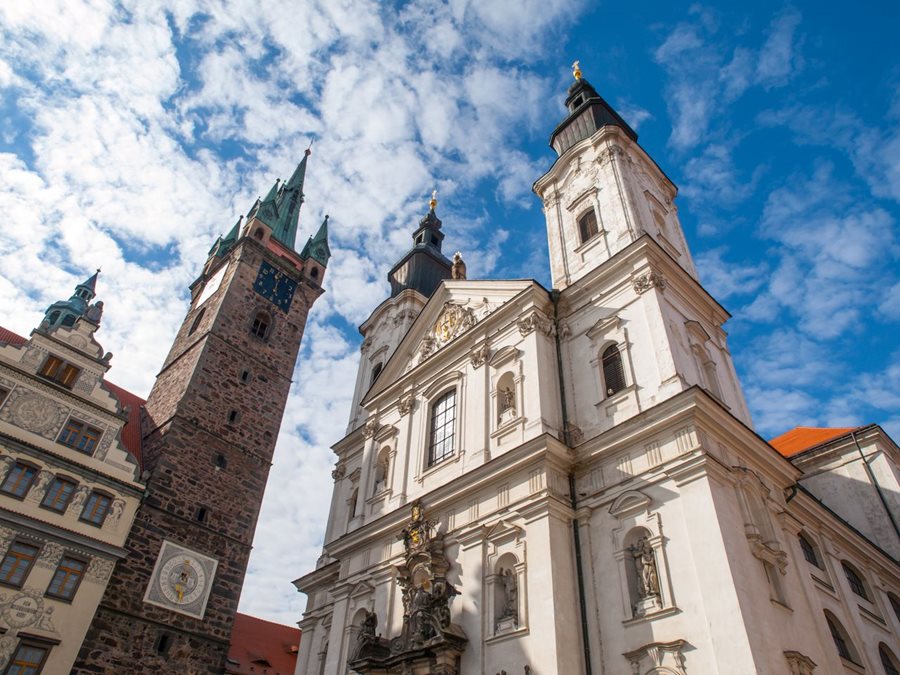 zwarte toren van Klatovy Sumava