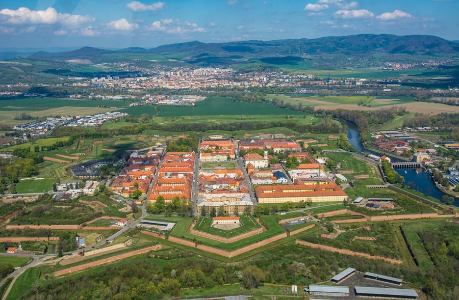 Terezín in Noord-Bohemen