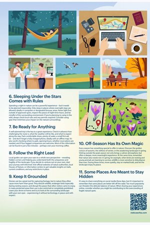 Regels wandelen in Tsjechië voor natuurbehoud