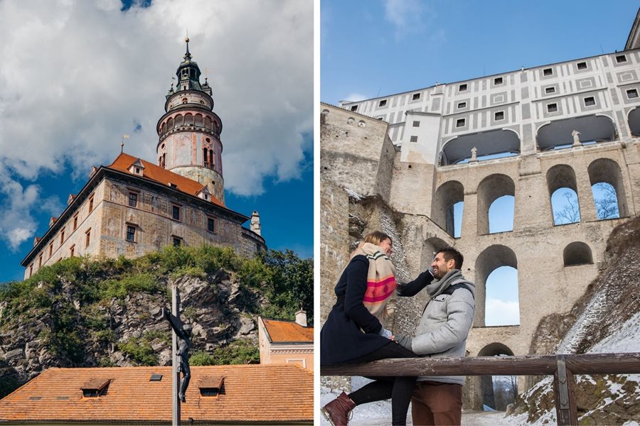 Het kasteel van Český Krumlov is ook van buitenaf indrukwekkend ©Pavel Kasak & Ales Motejl Het kasteel van Český Krumlov is ook van buitenaf indrukwekkend ©Pavel Kasak & Ales Motejl