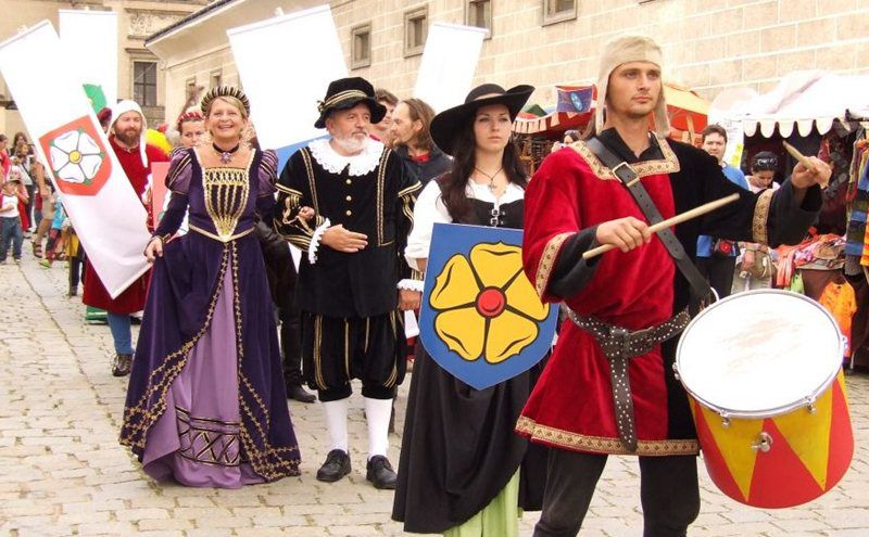 Annual historical festival in Czech UNESCO town of Telč