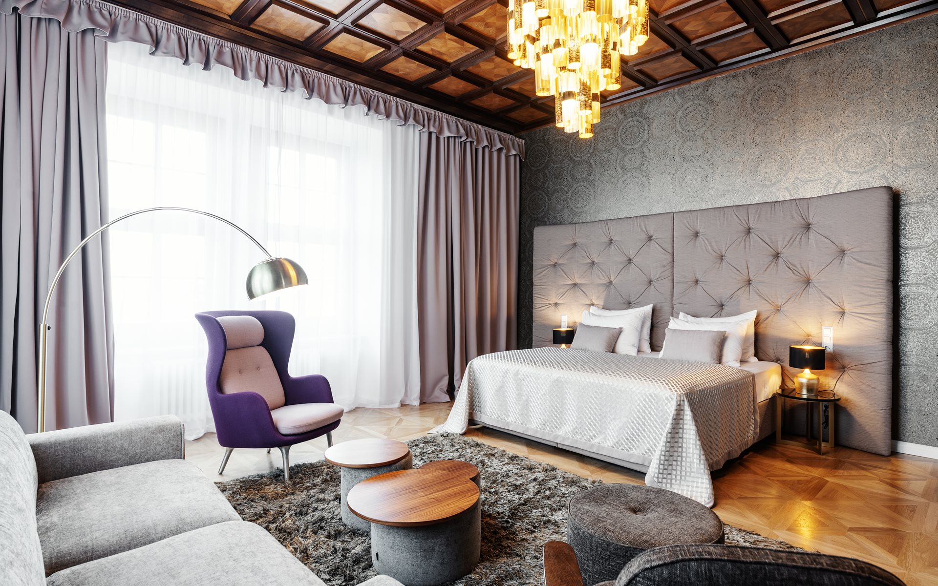 luxe hotelkamer in centrum van Brno