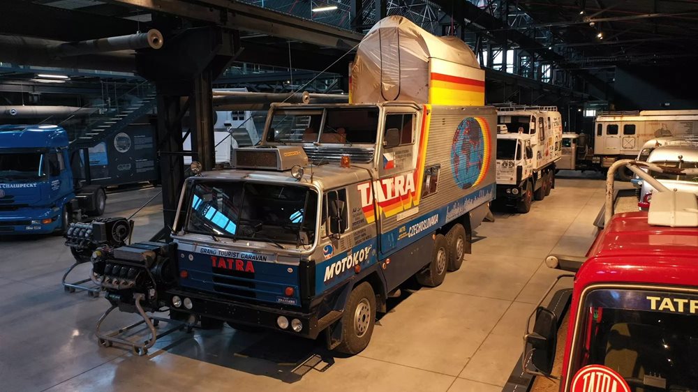 Tatra Truck Museum in Kopřivnice, Czech Republic