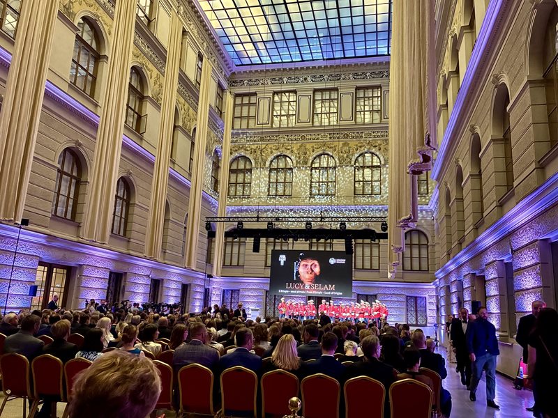 Otvorenie v&#xFD;stavy Lucy a Selam v N&#xE1;rodnom m&#xFA;zeu v Prahe