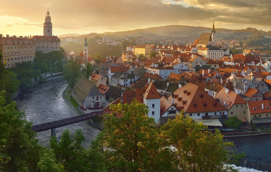 Kanoën, ijsjes eten en slenteren in Český Krumlov in Zuid-Bohemen ©Ladislav Renner Vakantie met kinderen in Zuid-Bohemen in Cesky Krumlov