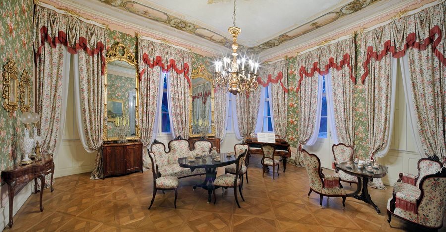 Kamers van kasteel Ploskovice ©Statni Zamek Ploskovice Interieur Ploskovice