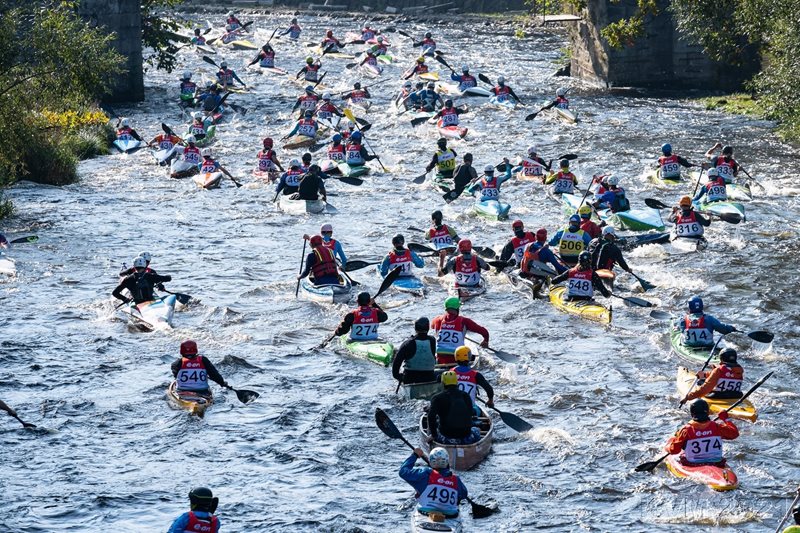 Krumlovský vodácky maratón © Jan Homolka