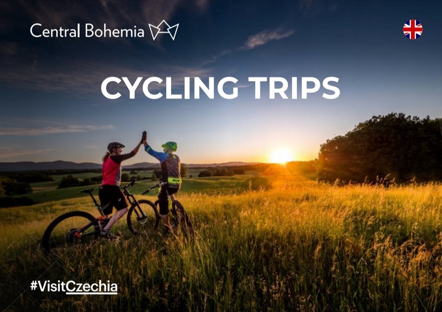 Brochures fietsen Praag en omgeving