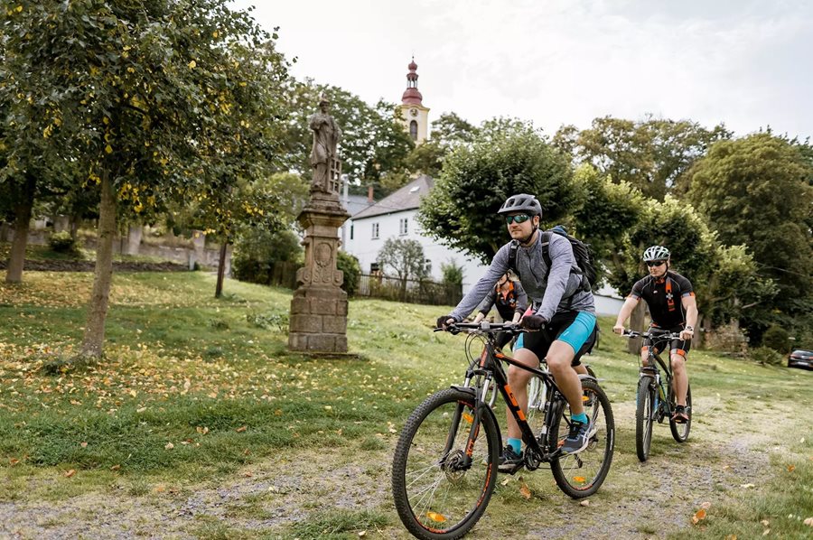 Barokke fietsroutes in Pilsen regio