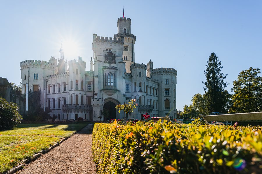 Het sprookjes kasteel Hluboká ©South Bohemia Tourism Hluboka kasteel Tsjechië