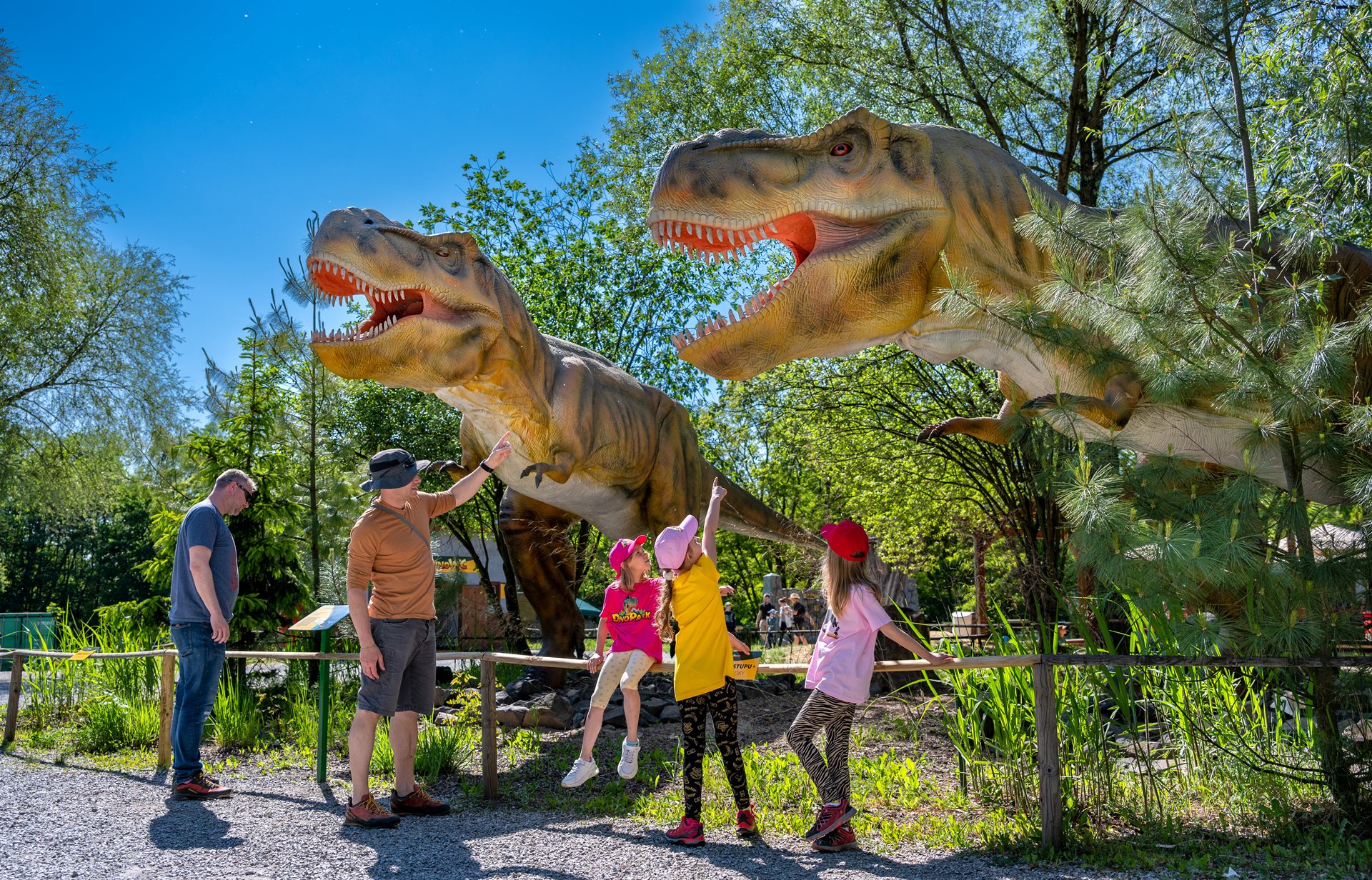 DinoPark Ostrava Morave kinderen