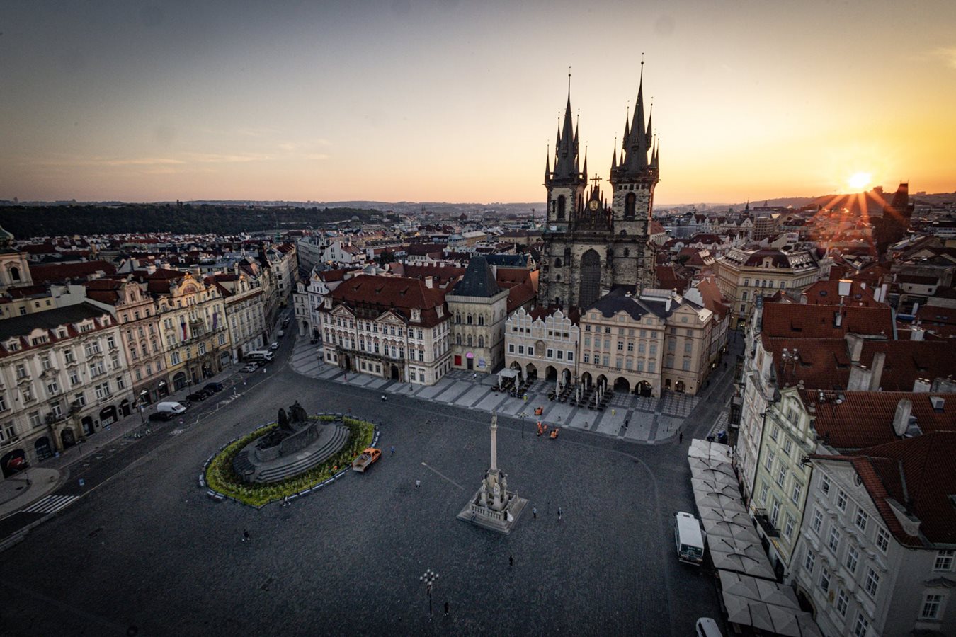 Ochtendvroeg in Praag ©Jan Křikava Ochtendvroeg in Praag ©Jan Křikava