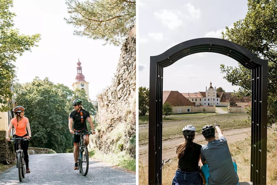Fietsen langs barokke monumenten ten noorden van Pilsen ©Tomas Winkolhoffer Fietsen in de regio Pilsen in Tsjechië