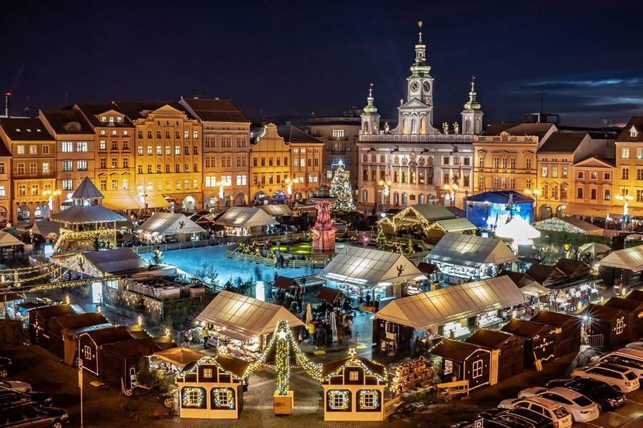 Kerstmarkt 2024 Ceske Budejovice