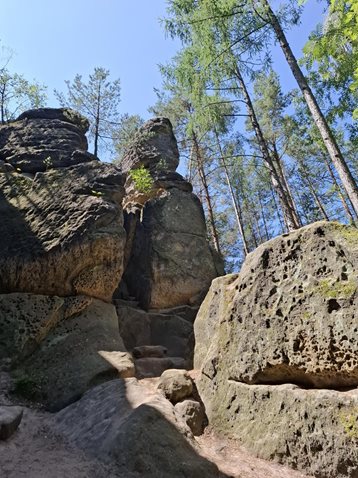 Kokorinsko natuur Centraal-Bohemen