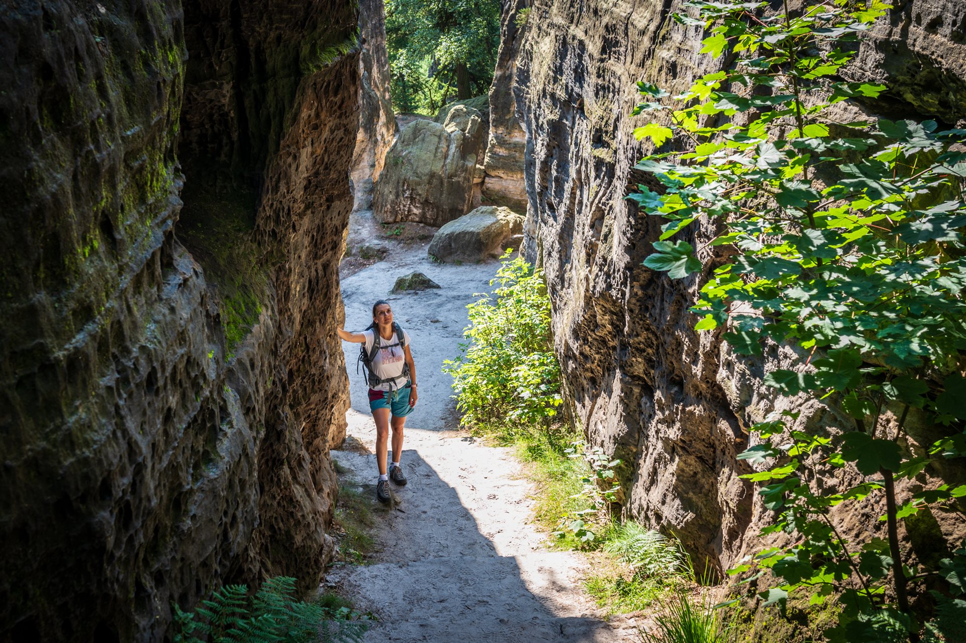 Wandelen in de rotsen van Tisá ©Filip Holič Tisá rotsen wandelen