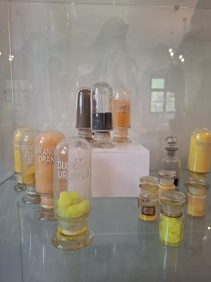Uraniumpoeder Royal Mint museum