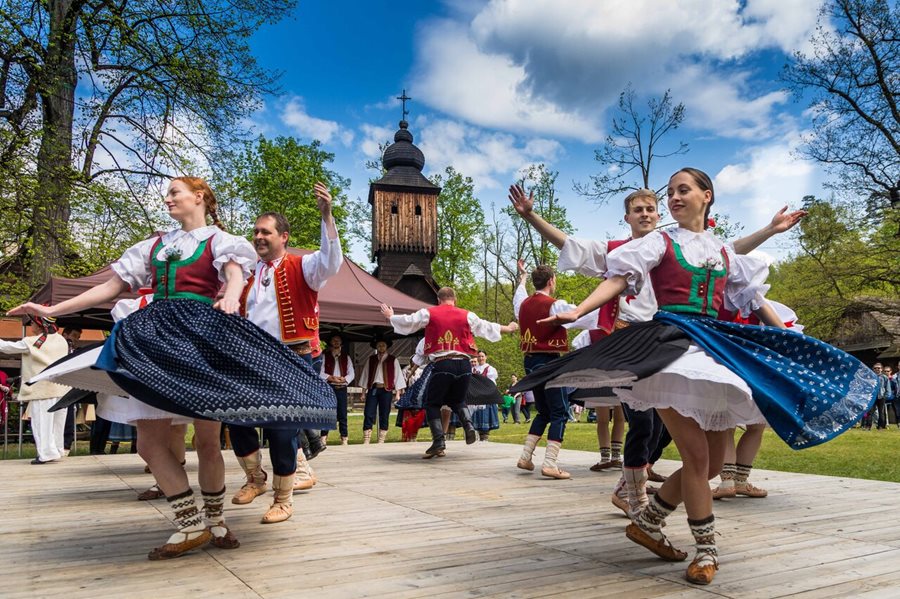 Openluchtmuseum in Tsjechië Roznov nad Radhostem