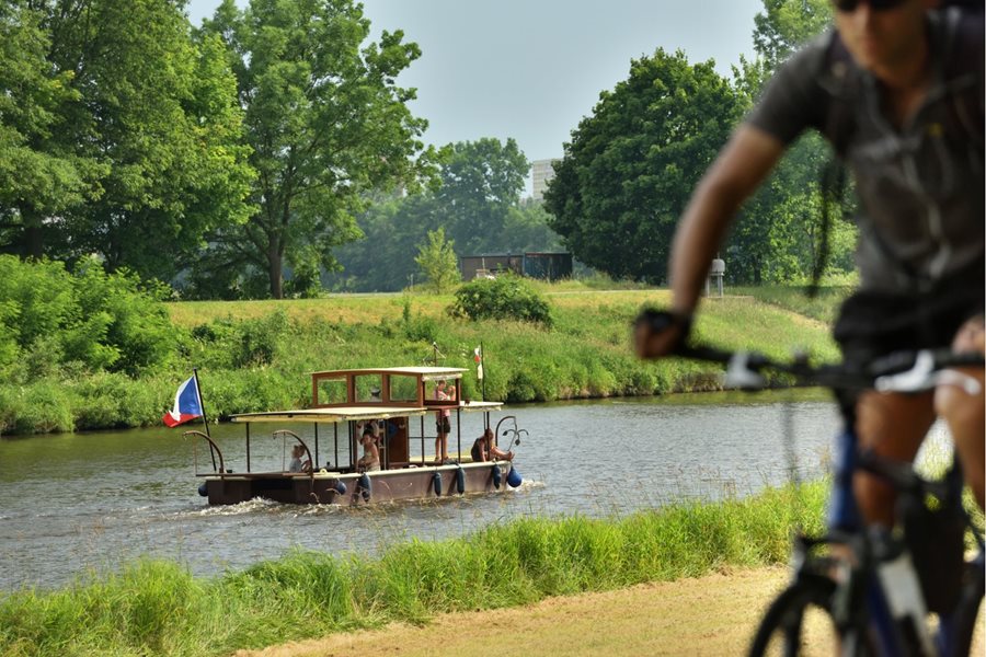 fietsen in zuid-bohemen in tsjechie