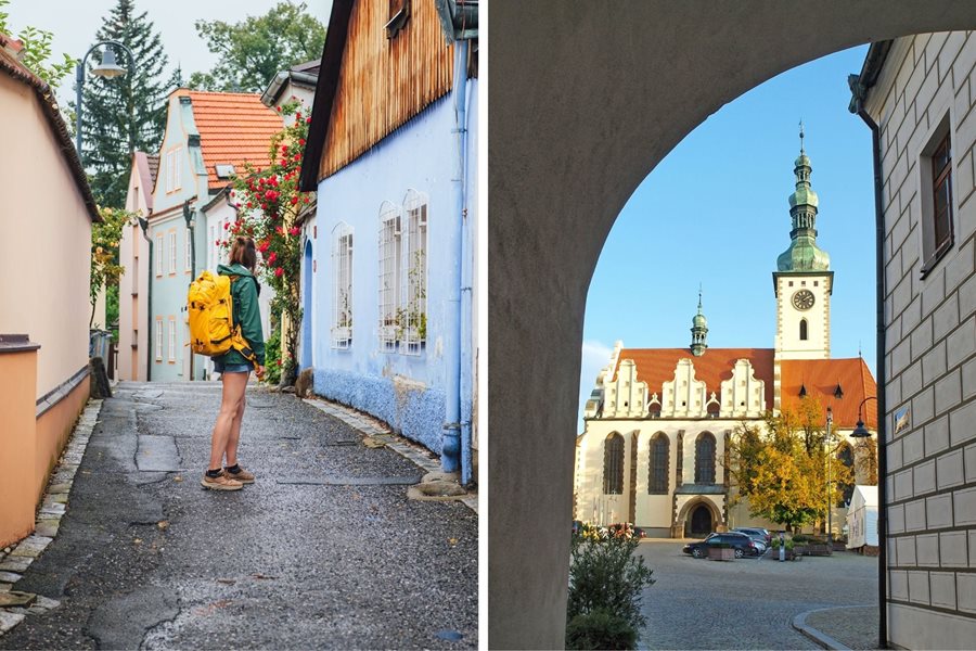 Tábor ligt in het noorden van Zuid-Bohemen ©Czech Vibes en Jan Schinko Tábor stad in Zuid-Bohemen