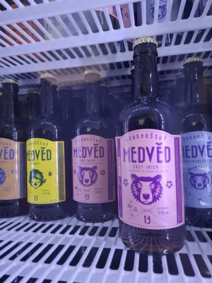 De bieren van Medved in Vrchlabí