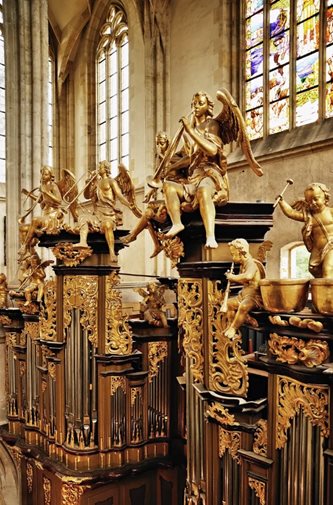 Interieur St. Barbara Kutna Hora