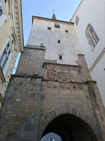 Historische poort van Slaný