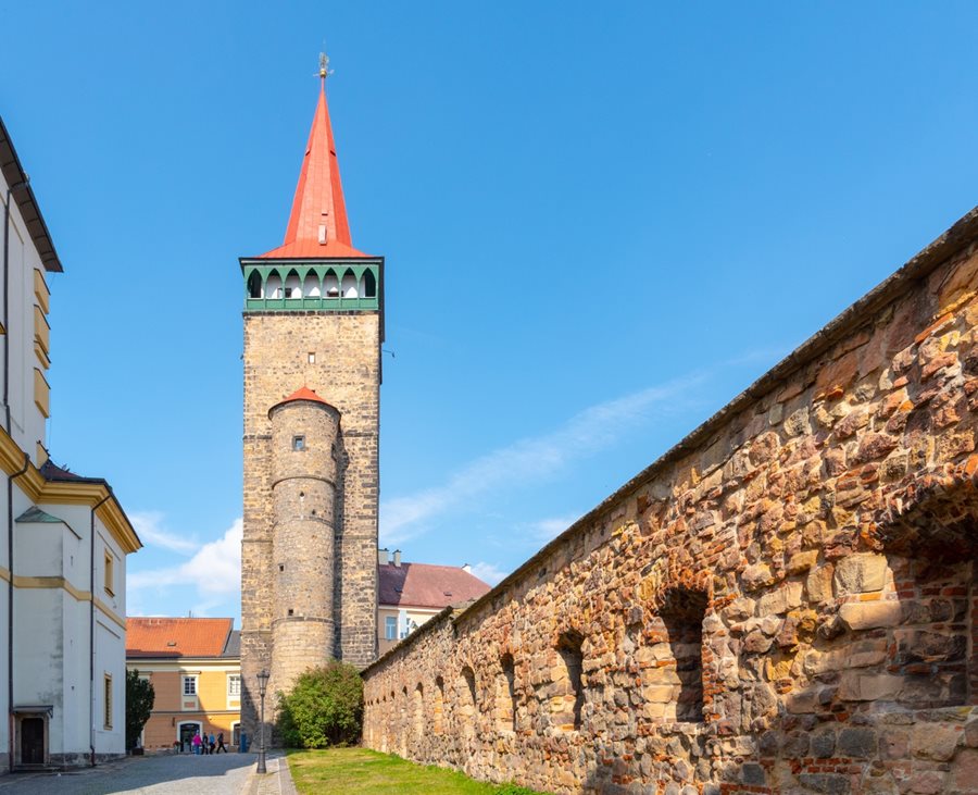 Wallenstein toren in Jicin