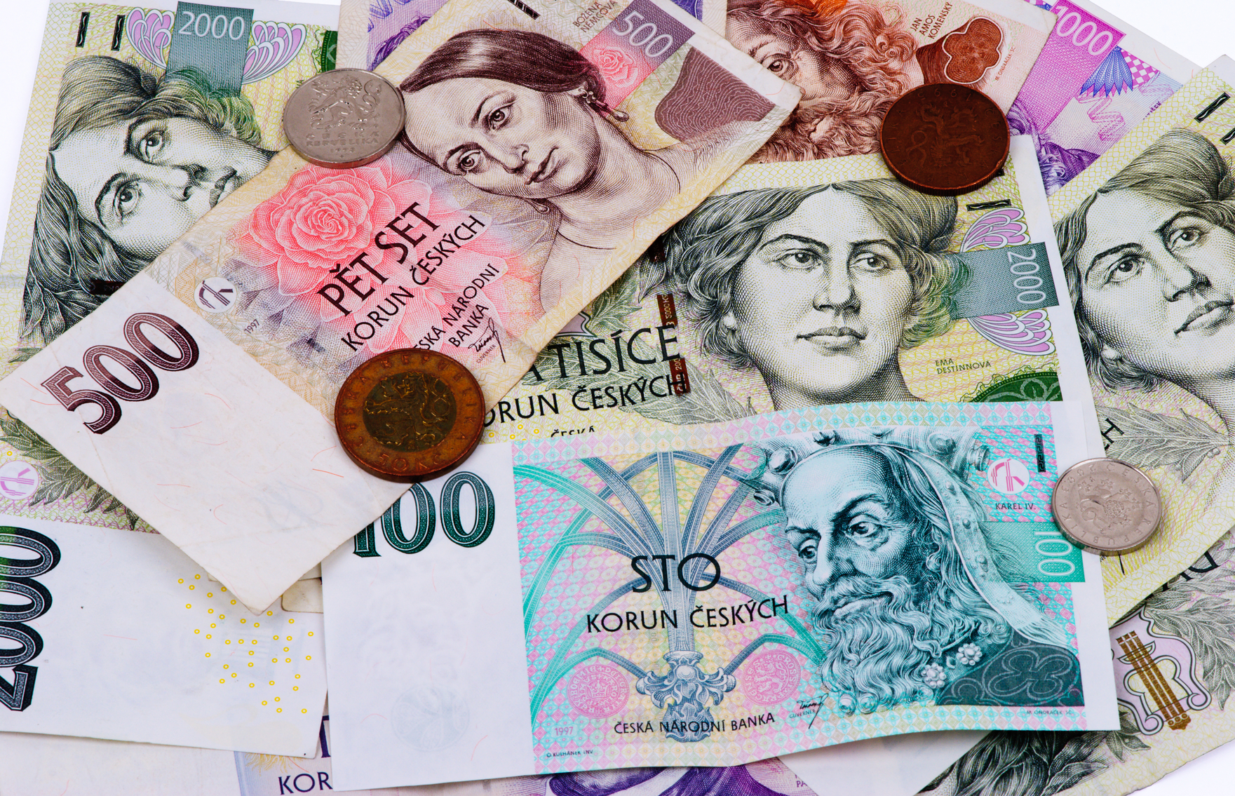 2000 年以前克朗舊鈔七月起失效回收| VisitCzechia