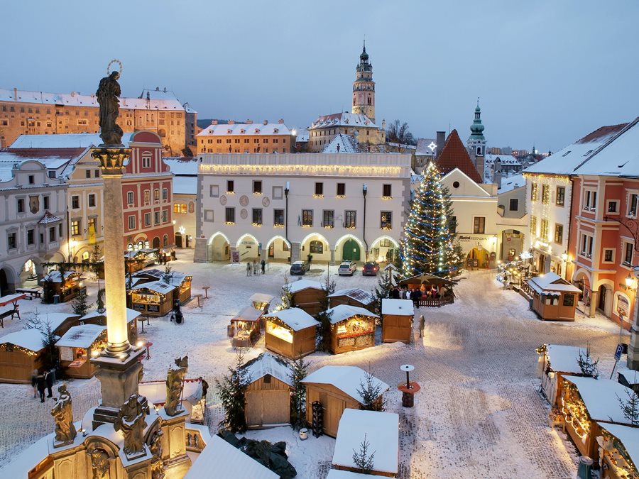 Kerstmarkt Cesky Krumlov