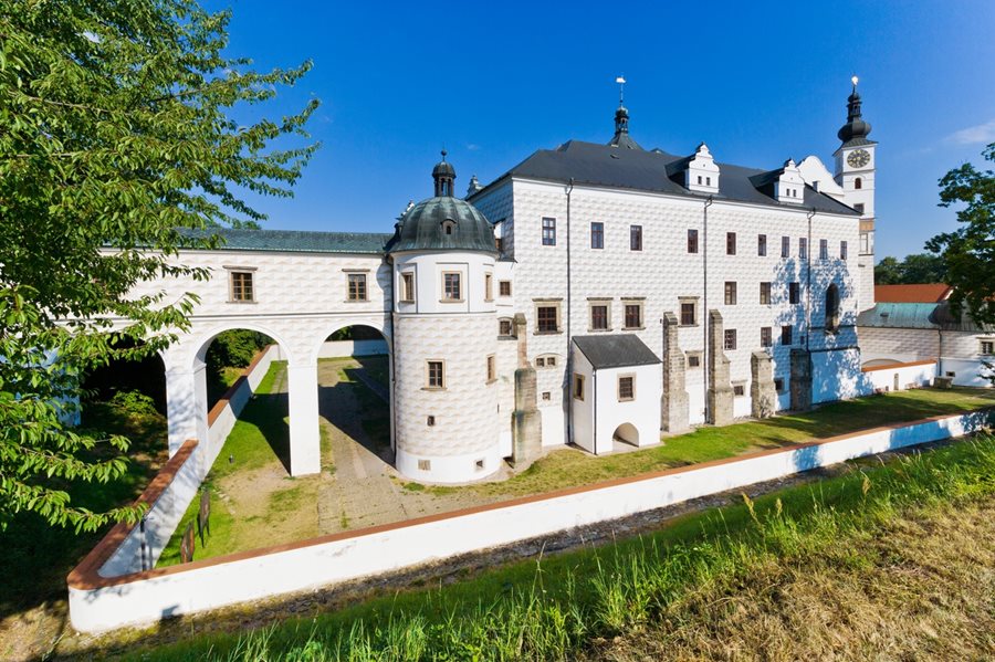 Pardubice chateau Oost-Bohemen
