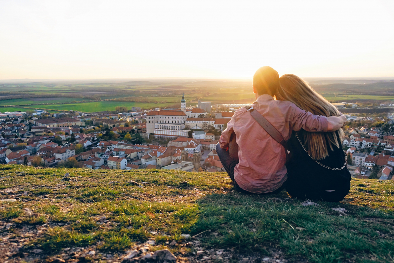 heilige heuvel mikulov moravie tsjechie