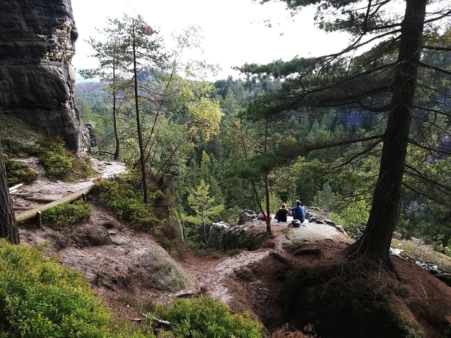 Wandelen door Boheems Zwitserland