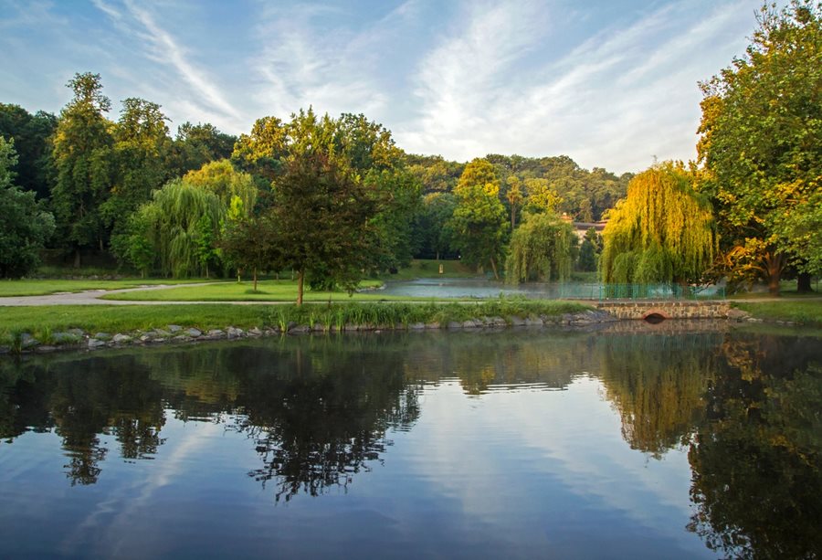 Stromovka Park in Praag in Tsjechië