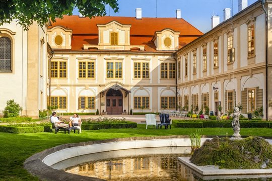 Zamek Loucen in Tsjechië wellnes