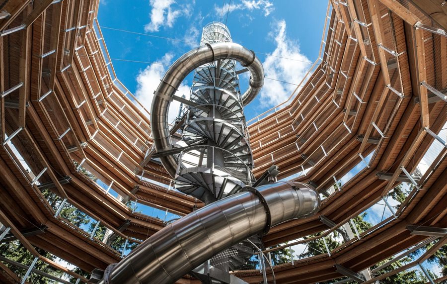 Het boomkroonpad van het Reuzengebergte ©Martin Veselý Boomkroonpad in het Reuzengebergte