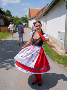 Boerenfeest in Holasovice