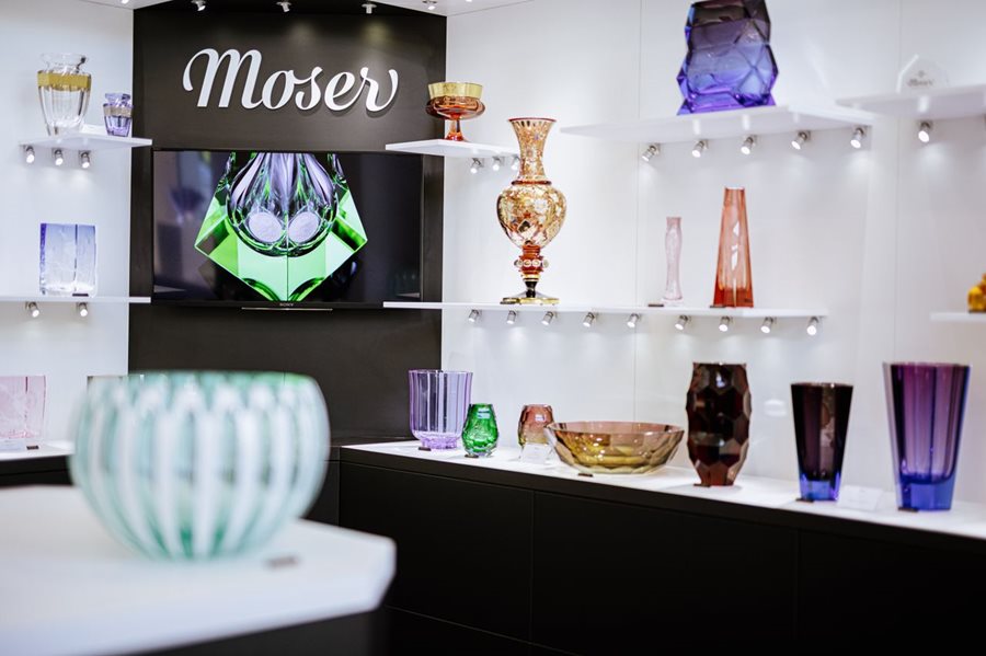 Creaties van Moser ©Jan Maly Moser Glassworks