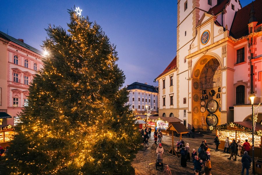 Olomouc kerstmarkt