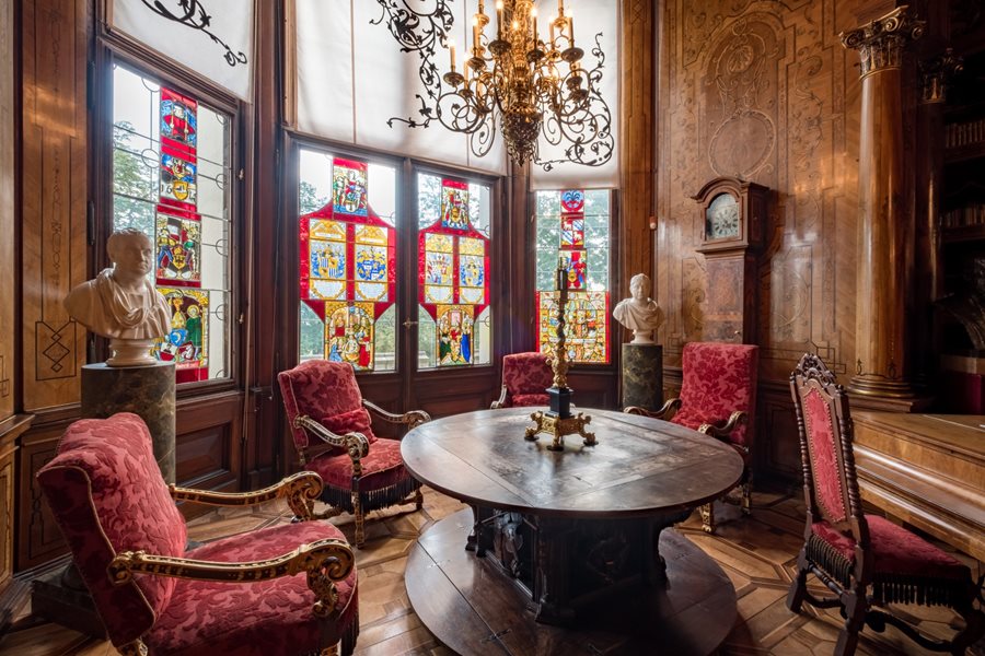Het interieur van Hluboká ©South Bohemia Tourism, Joel Santos Hluboka interior