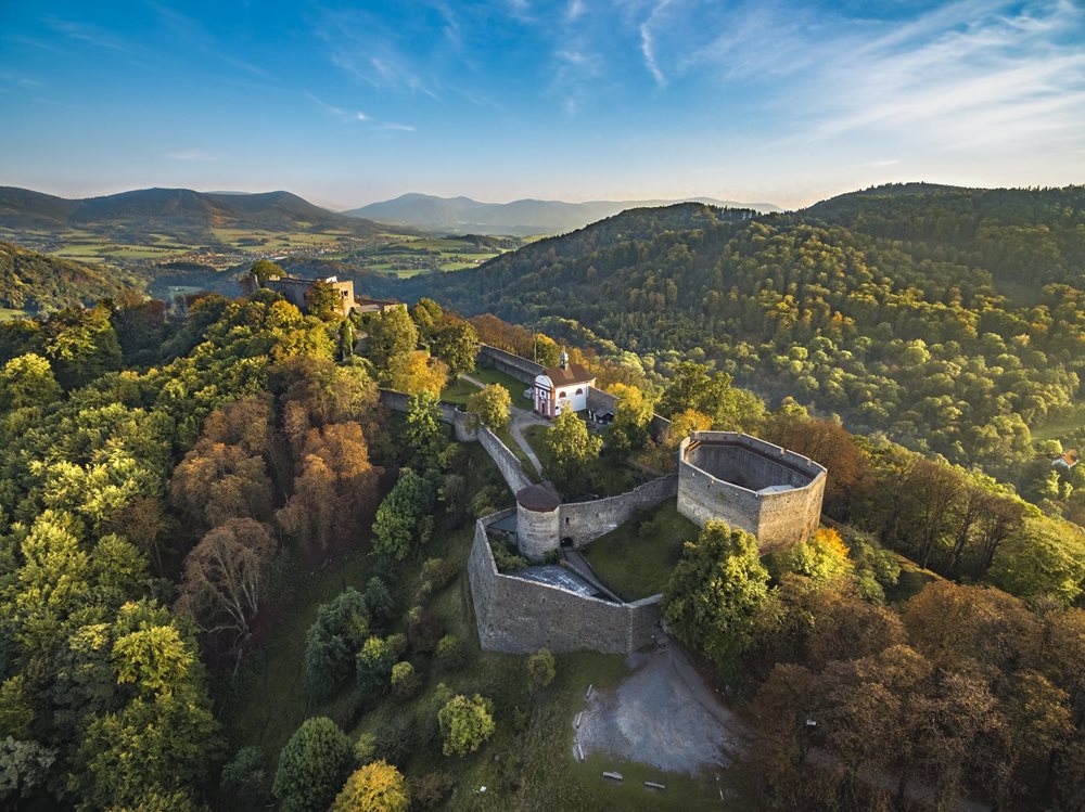 Hukvaldy castle, Czech Republic