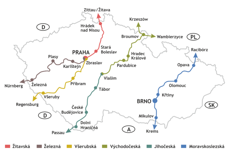 De pelgrimspaden door Tsjechië