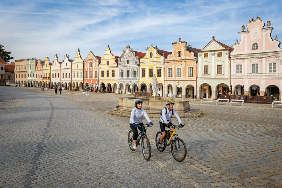 Telc ©M-ark Fietsen in Telc