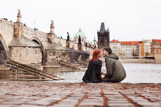 karelsbrug uitzicht moldau praag