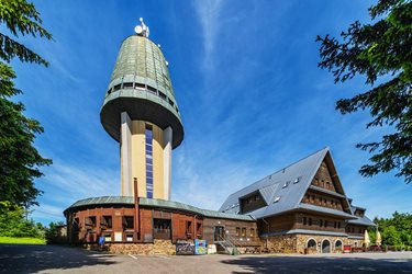 Suchy vrh uitkijktoren Tsjechie