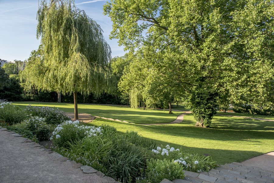 De tuin van Villa Tugendhat ©Tourist Authority – South Moravia De tuin van Villa Tugendhat