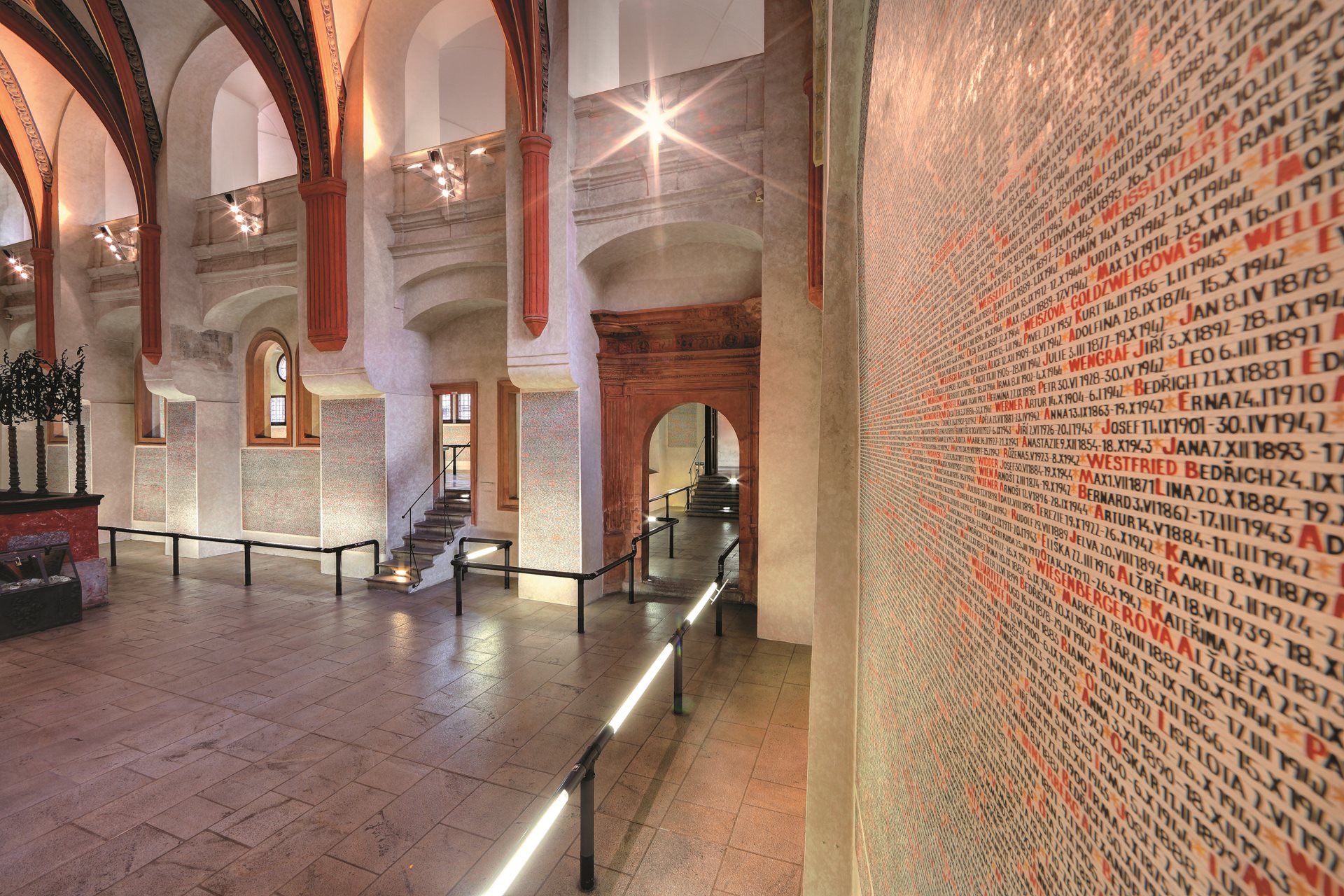 Pinkas synagoge in Praag