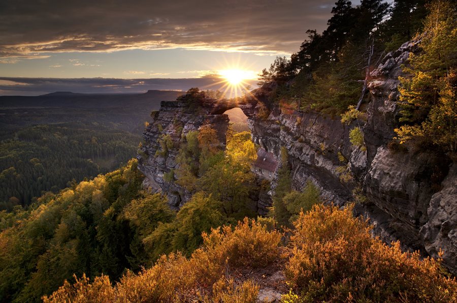 Natuur in Tsjechië in Boheems Zwitserland