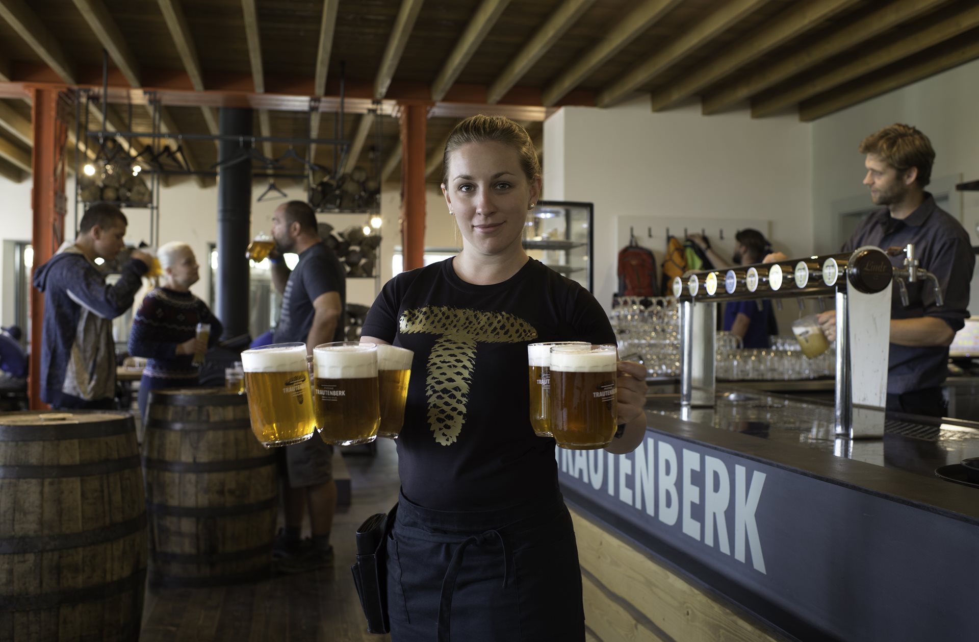 Het restaurant van Trautenberk in Horn&#xED; Mal&#xE1; &#xDA;pa